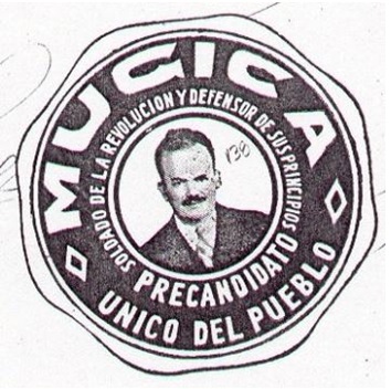 Múgica’s campaign material