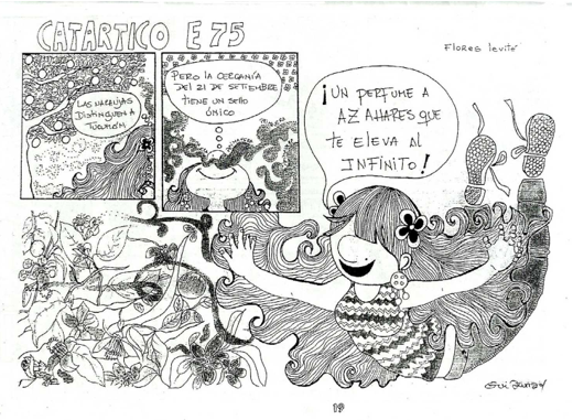 Tira publicada en el
fanzine Catártico E 75 (Evi Zunz, 2008).